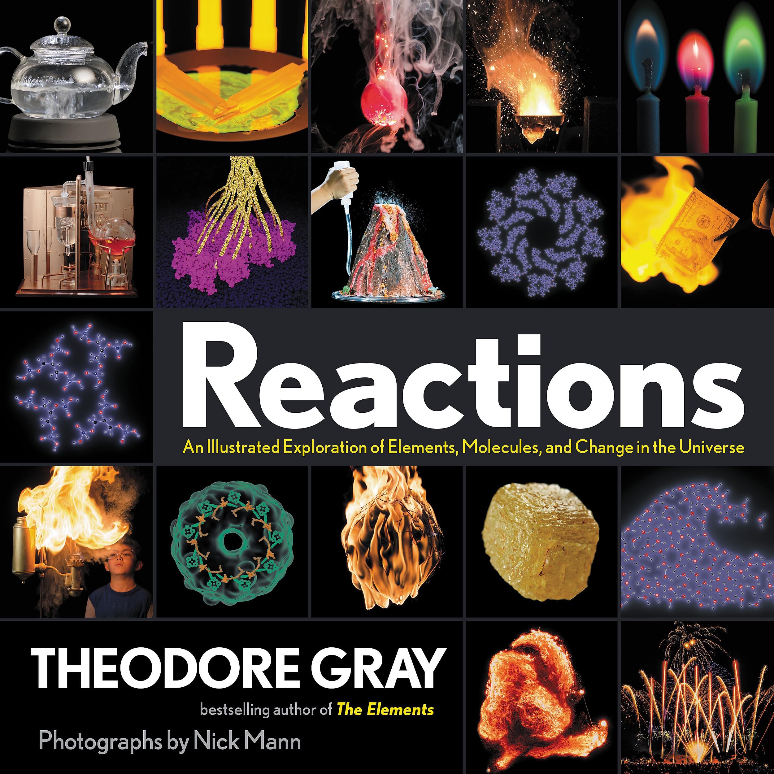 REACTIONS: AN ILLUSTRATED EXPLORATION OF ELEMENTS, MOLECULES, AND CHANGE IN THE UNIVERSE
