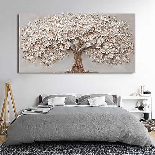 Miniatura 4 de Lienzo decorativo para pared, cuadros artísticos de pared de gran tamaño para sala de estar, árbol de la vida, decoración de pared, arte de pared