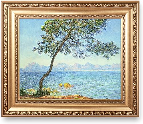 Miniatura 52 de A&T ARTWORK Antibes Seen from The Salis Gardens de Claude Monet Las Obras de Arte Clásico Mundial Reproducciones, Impresiones de Arte en Lienzo