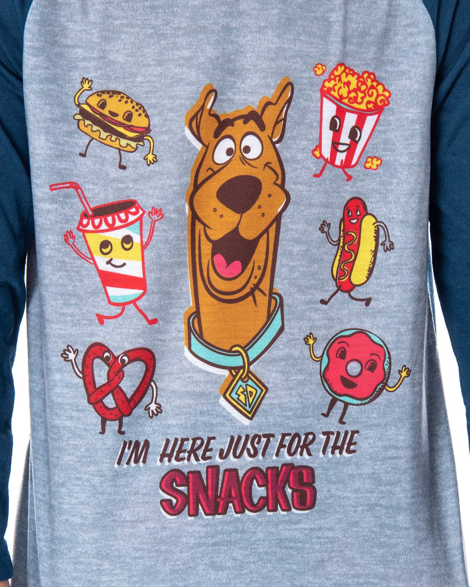 Scooby Doo Pajamas Boys Scooby Snacks Kids PJs Set (MD, 8)