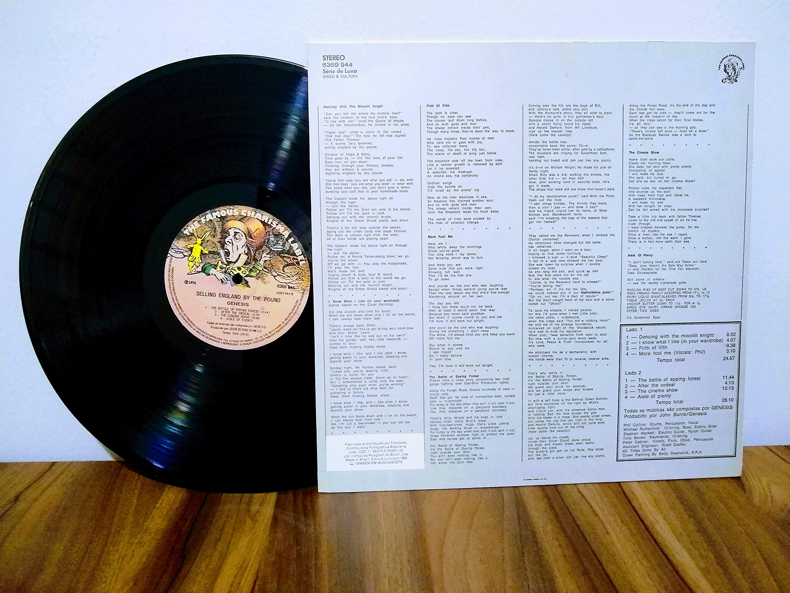 SELLING ENGLAND BY THE POUND 1973 CHARISMA GENESIS