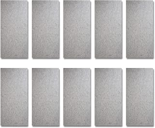 SilentFiber™ Grey Polyester Acoustic Wall Panels, 2' x 4' NEW 10-pack Hanging Accessories Included