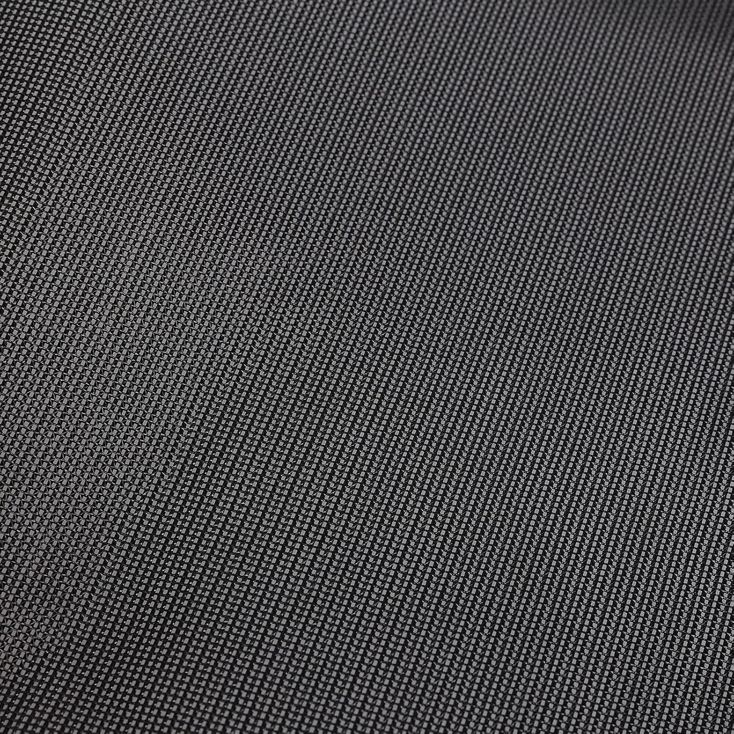 NAIMORUI RV Awning Side Shade, 9'X7' RV Awning Side Shade Screen, Camper Sunshade Complete Kits Motorhome Trailer UV Blocker, Black