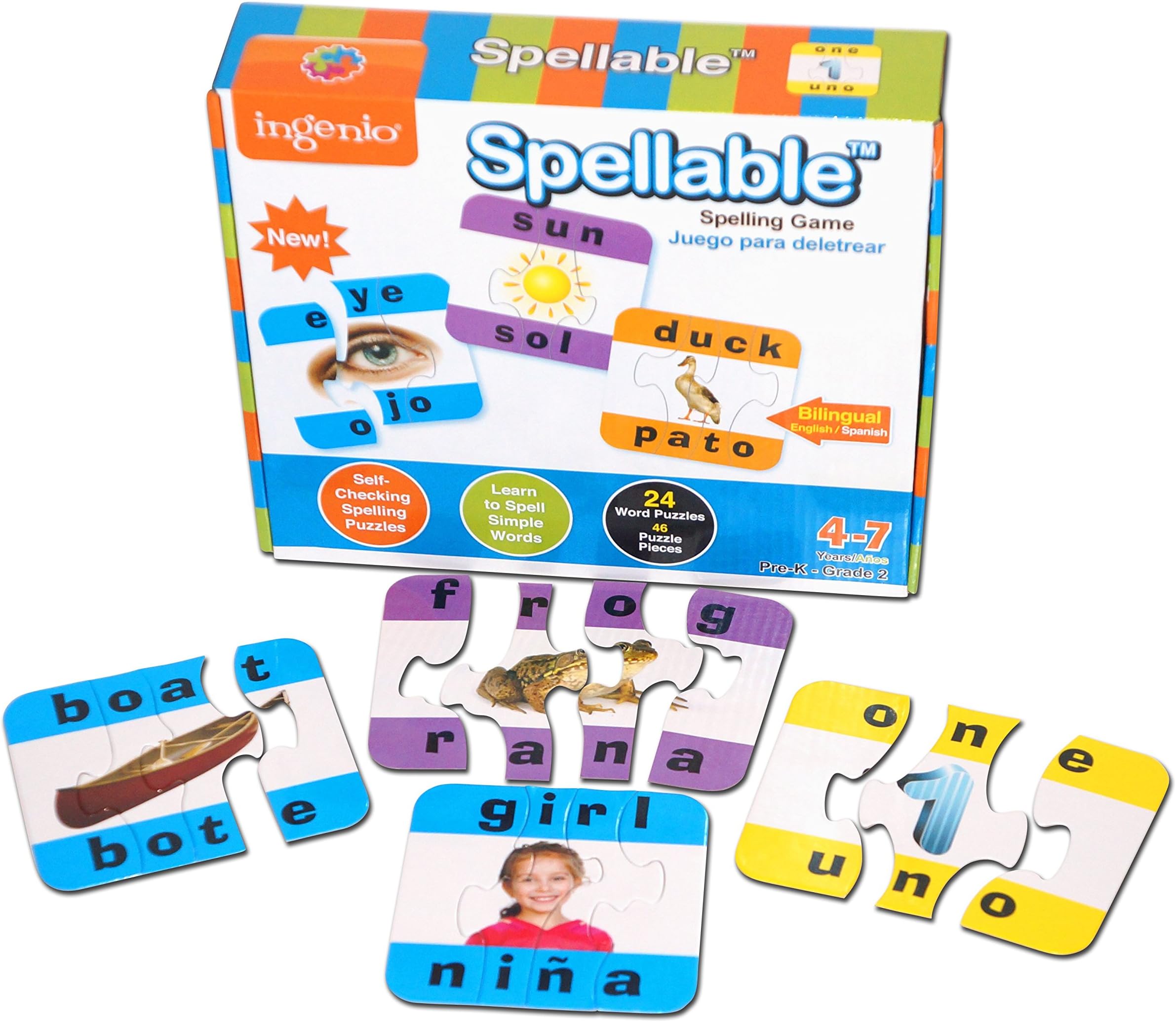 Ingenio Spellable Bilingual Spelling Game