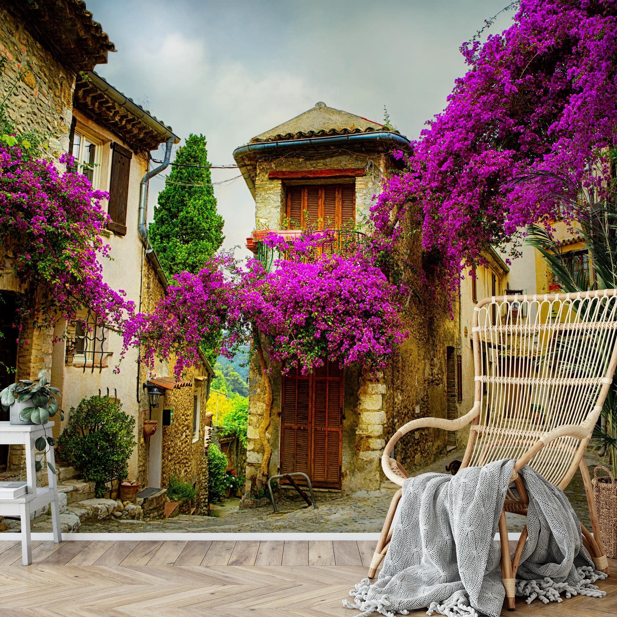 Runa Art Papel Tapiz Fotográfico 396 X 280 Cm Ventana De Toscana