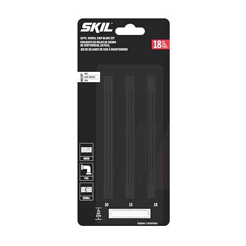 SKIL Juego de 18 hojas para sierra de desplazamiento-SSB0001