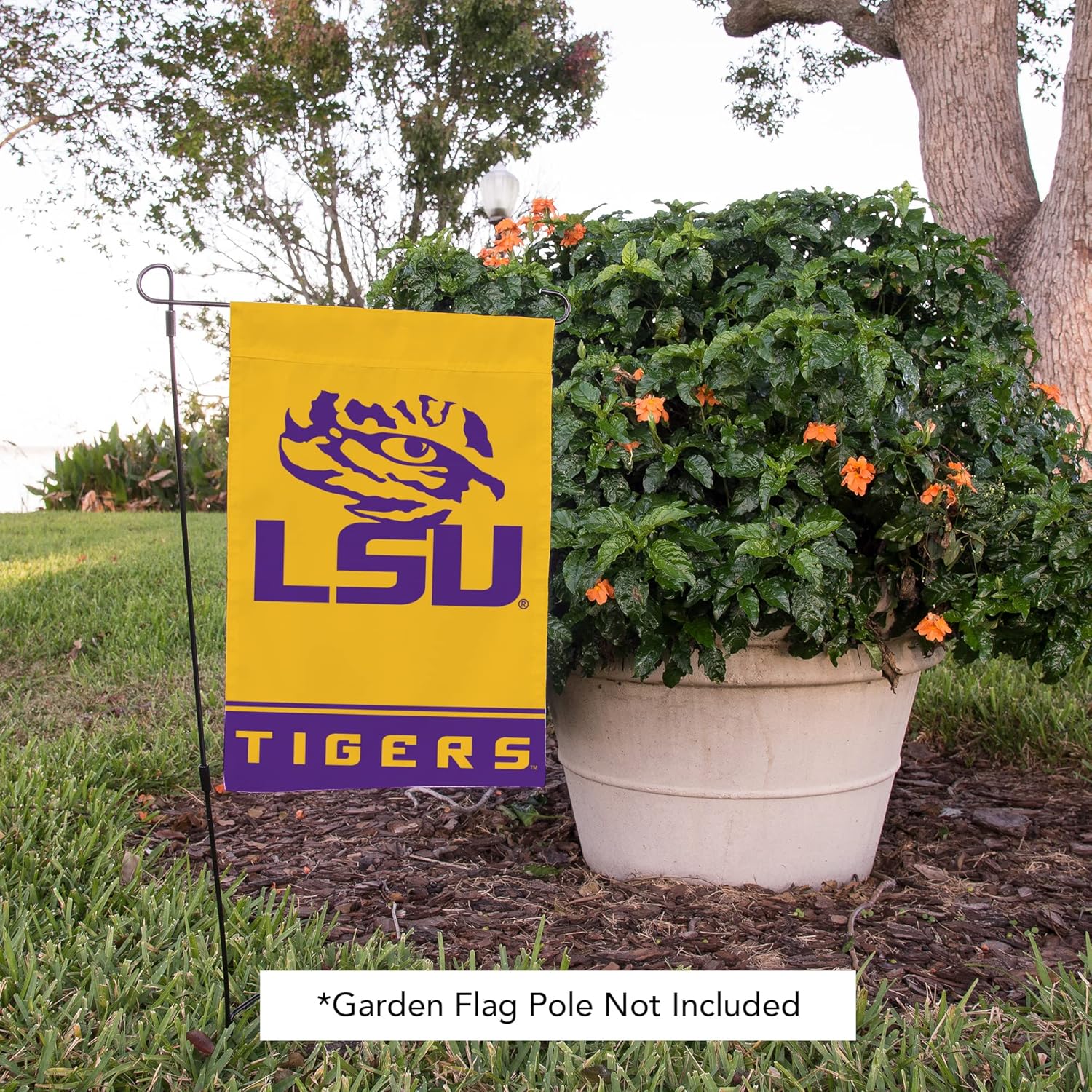 Desert Cactus Louisiana State University LSU Garden Flag – 19 x 12 inch LSU Tigers Banner, For Outdoor Display and Events(Design B) - Image 6