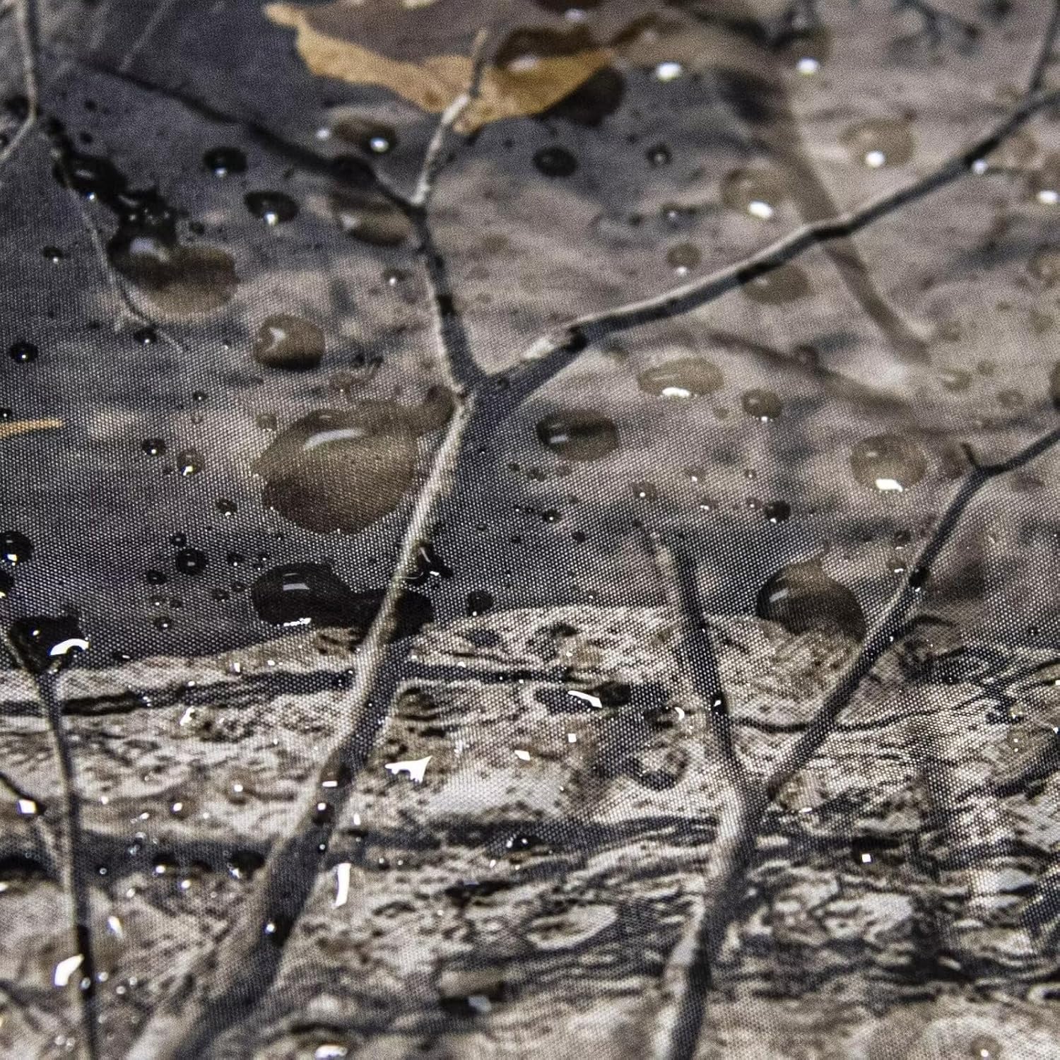 LOOGU Rain Poncho Waterproof Hooded Rain Coat Multi-Use Camo Shelter Ground Sheet for Hunting Camping Hiking - Image 7