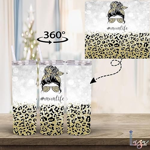 Miniatura 4 de Vaso de acero inoxidable de 20 onzas para mamá, taza de café para mamá, taza de viaje para mamá, regalo de cumpleaños para mamá de parte de hija,