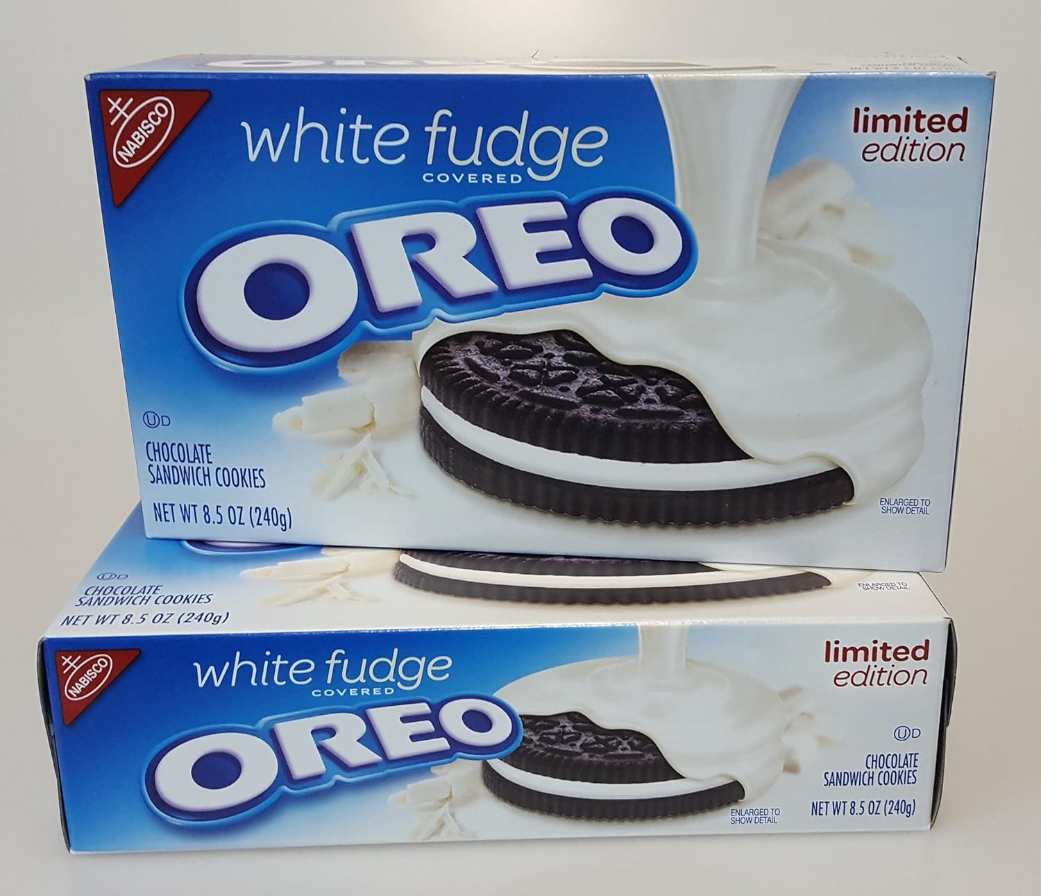 Limited Edition White Fudge Covered Oreo Cookies Grocery