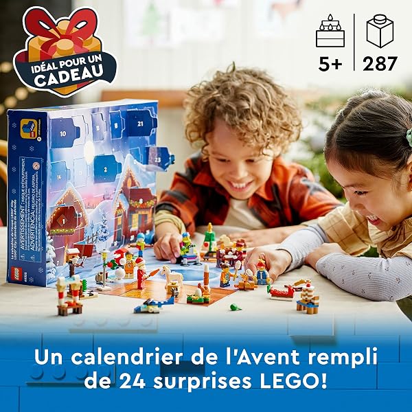 LEGO 60352 City Le Calendrier de l'Avent 2022 - Multicolore - 2