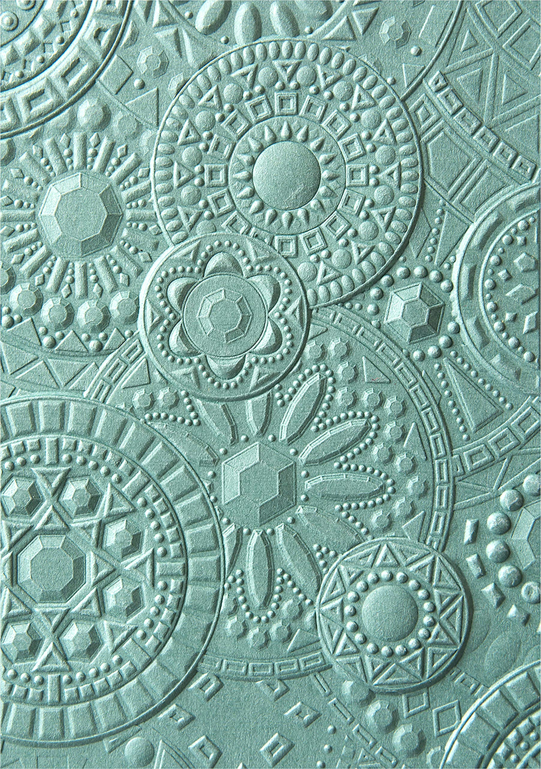 Sizzix Thinlits 664436 Stanssjablonenset, 11 stuks, verschillende patronen van Tim Holtz, meerkleurig, eenheidsmaat