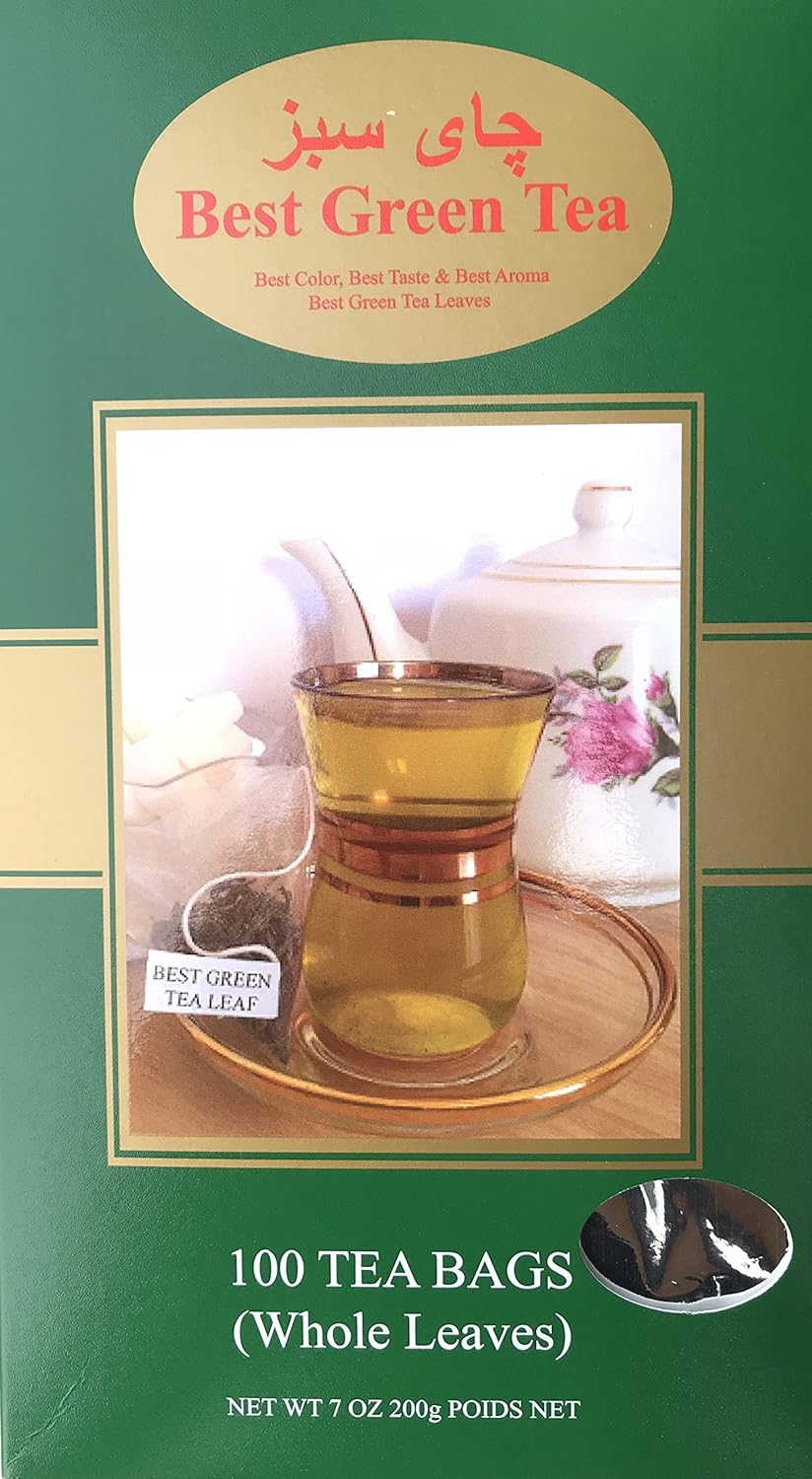 Best Green Tea Bags (100 Pouches) Grocery & Gourmet Food