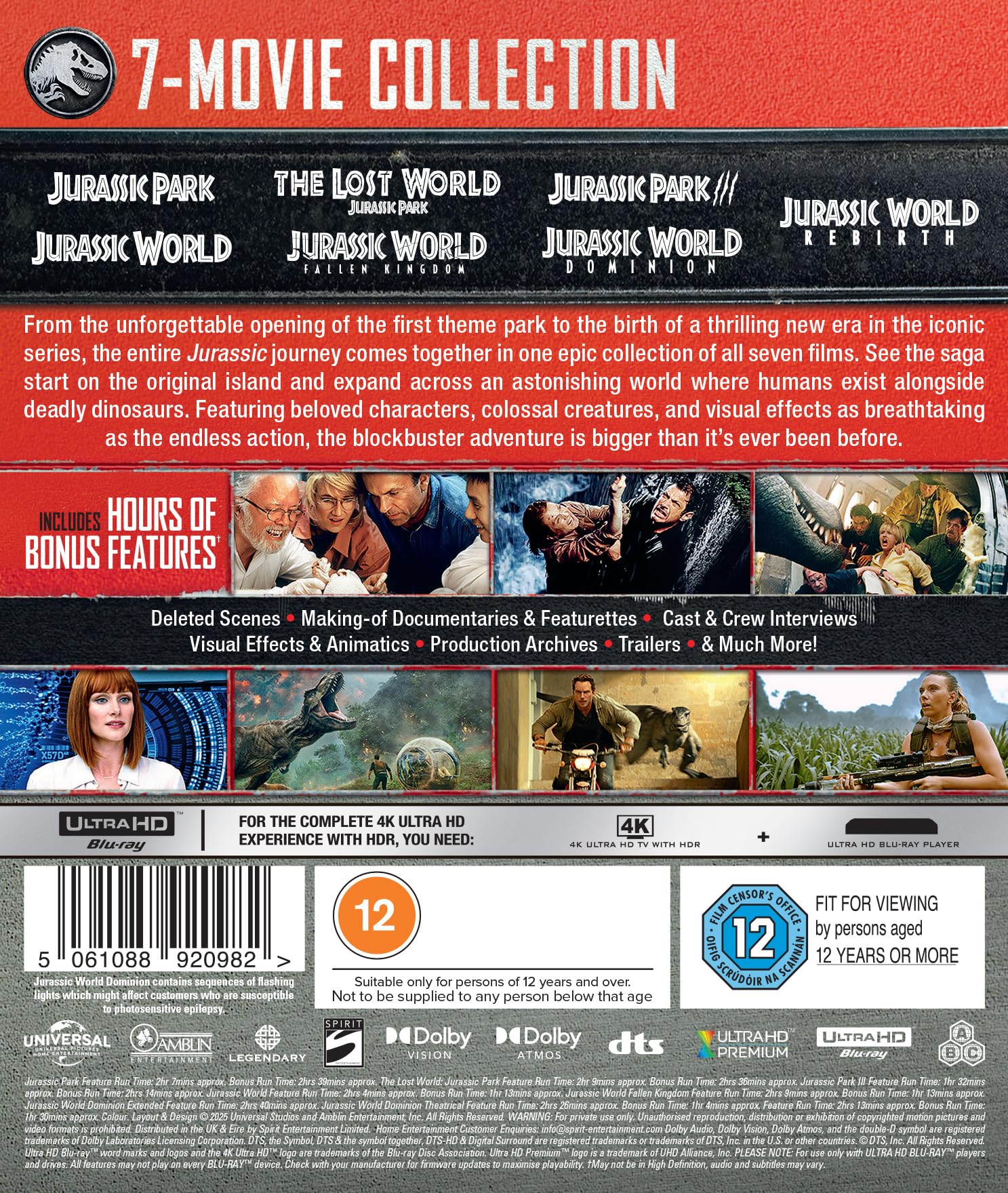 Jurassic 7-Film [4K UHD]