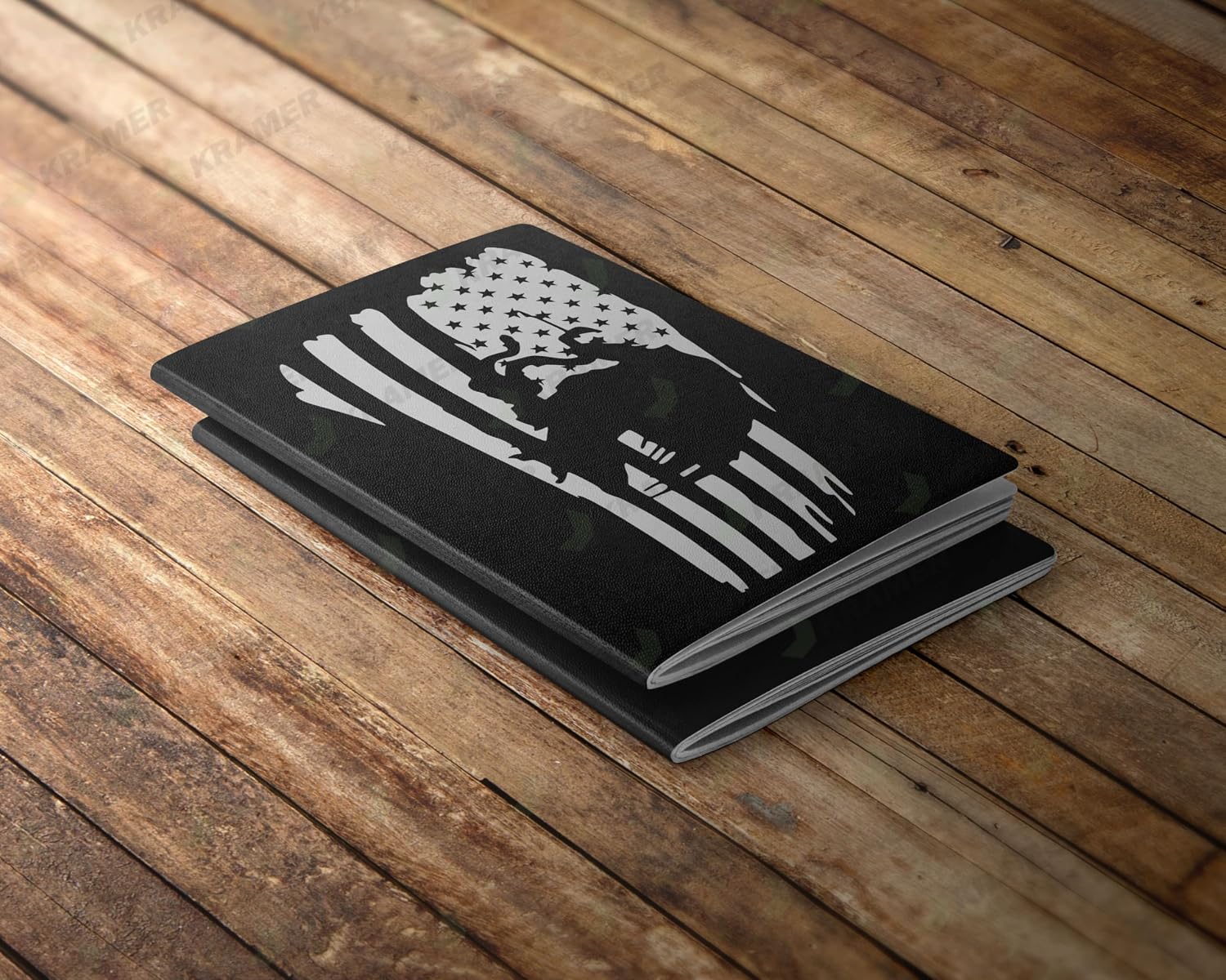 American Mexican Flag Tattered Sticker for Car Vinyl Decal Truck Window Bumper Sticker 9.2" х 6", Black