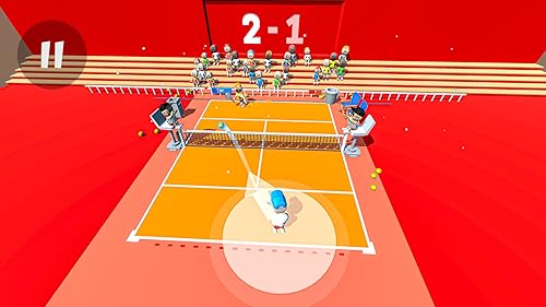 Ultimate 3D Tennis: Perfect Smash of Badminton Clash in Mini Tennis Arena Game
