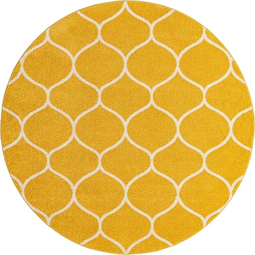 Miniatura 221 de Rugs.com Lattice Frieze Collection Alfombra – 4 x 6 pies, alfombra mediana negra perfecta para salas de estar, comedores grandes, planos abiertos