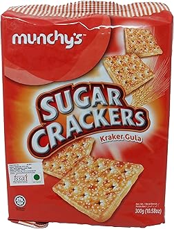 Biscuits - Sugar Crackers, 300g Carton