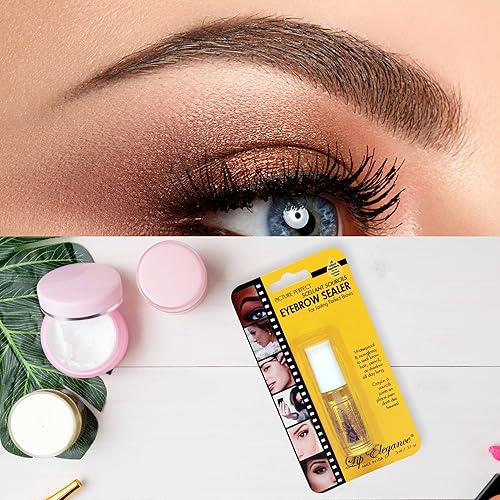 Vista 7 de Sellador de cejas – Gel transparente impermeable para cejas para una sujeción extrema, 0.17 onzas (paquete de 2)