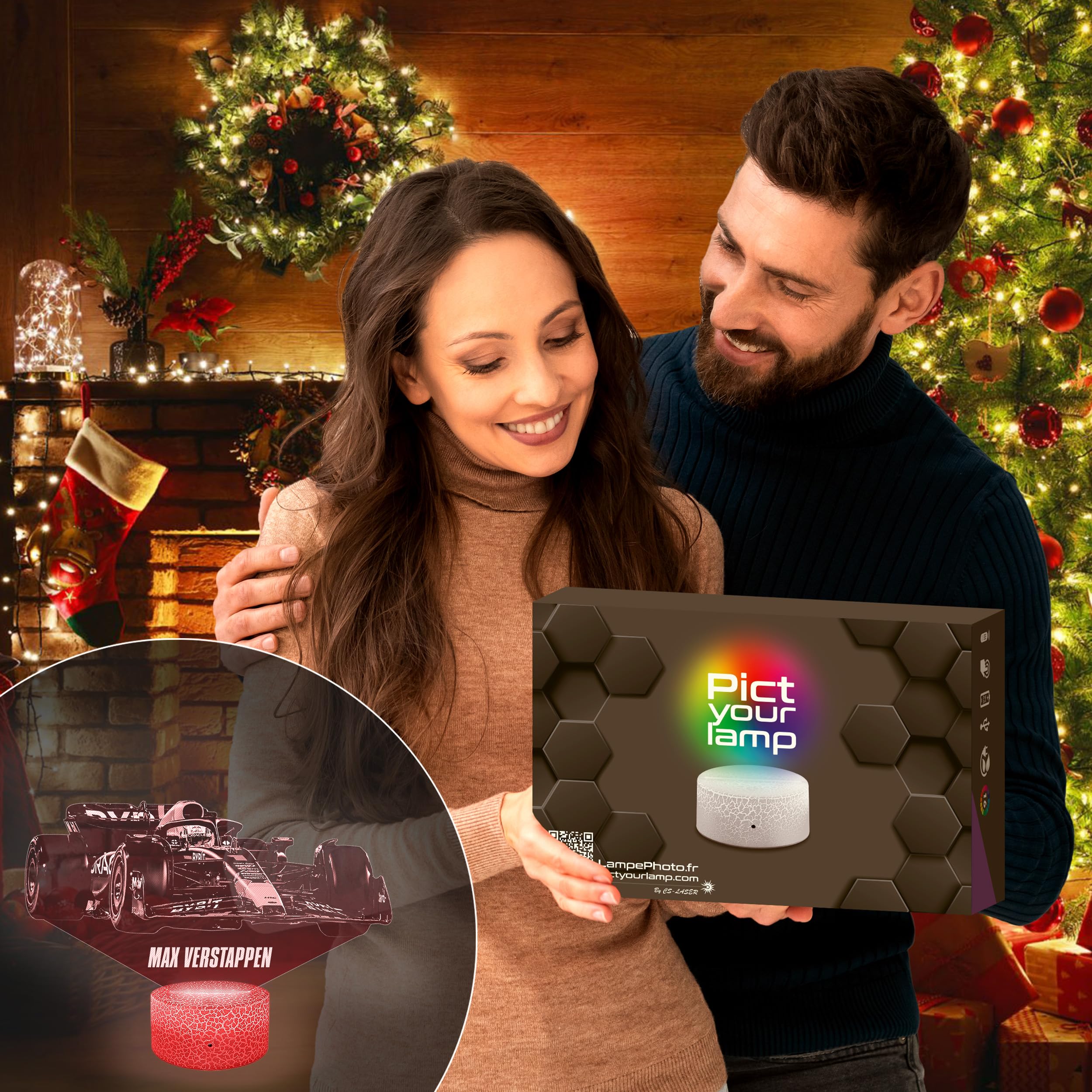 Personalisierte Formel 1 Nachtlicht Lampe - LED Tischlampe Für Rennsport Fans