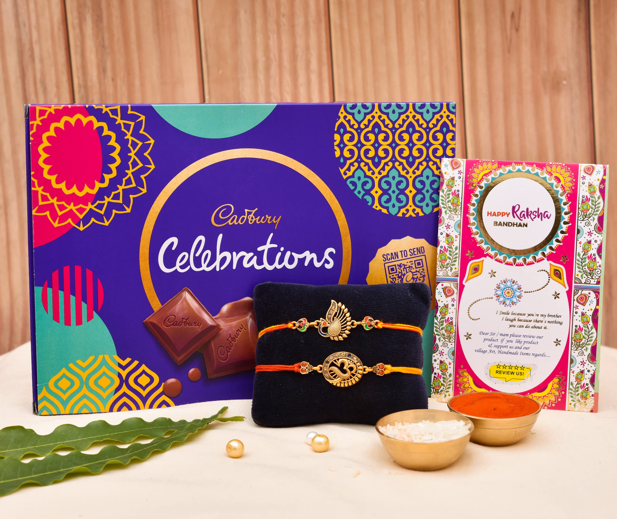 See full amazon price history chart for Pride Store Pack of 2 Rakhi Peacock Rakhi and Om Rakhi with a box of Celebrations Chocolates for Brother, Rakhi for brother with chocolate Gifts Combo Set, Cadbury Rakshabandhan Brother (Pack of 2 Rakhis with Celebrations box of Chocolates) Pride Store Pack of 2 Rakhi Peacock Rakhi and Om Rakhi with a box of Celebrations Chocolates for Brother, Rakhi for brother with chocolate Gifts Combo Set, Cadbury Rakshabandhan Brother (Pack of 2 Rakhis with Celebrations box of Chocolates) (B0B5V79DRC) Amazon Price History, Amazon Price Tracker