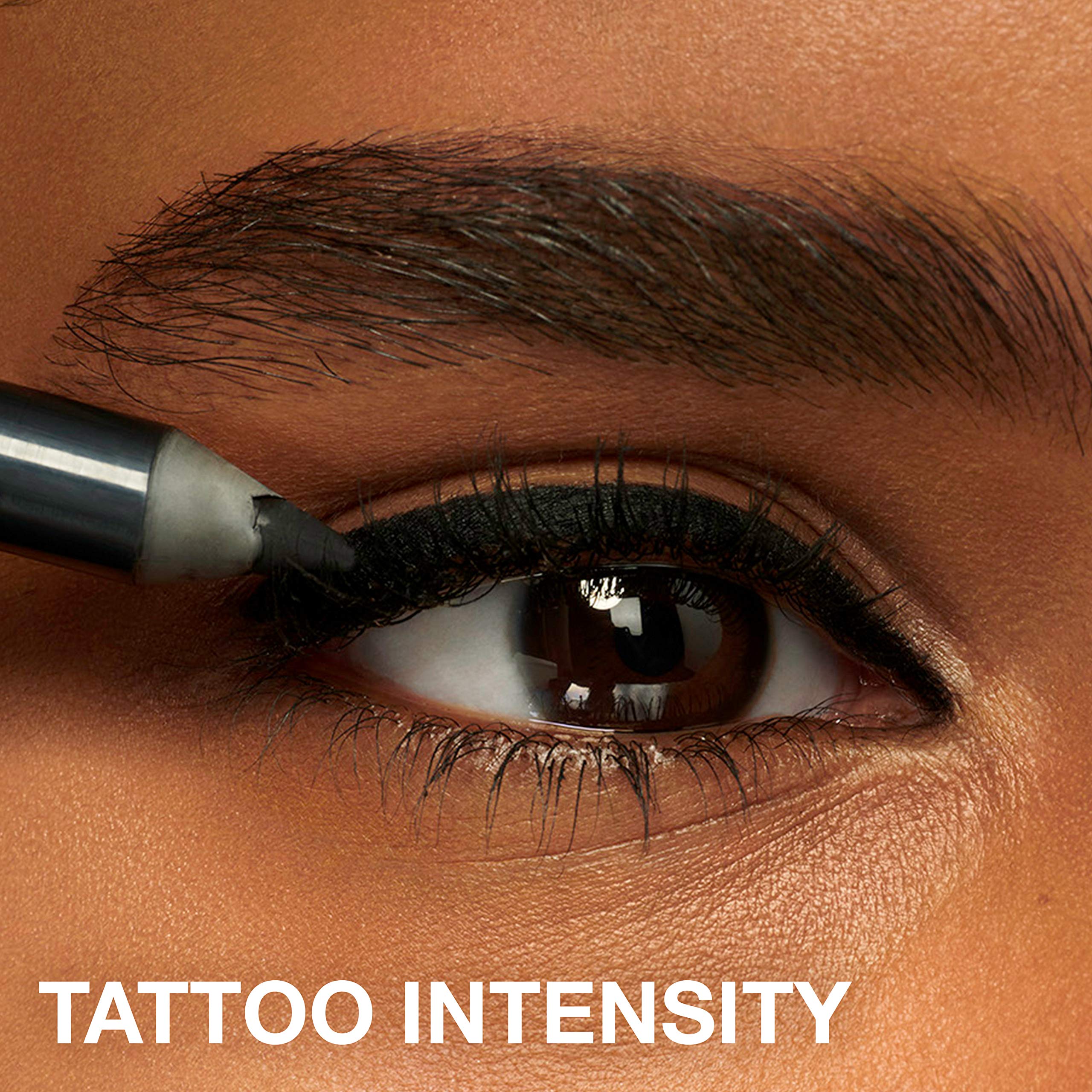Maybelline New York Tattoostudio Waterproof, Long Wearing, Eyeliner Pencil Makeup, Intense Charcoal, 0.08 Ounce