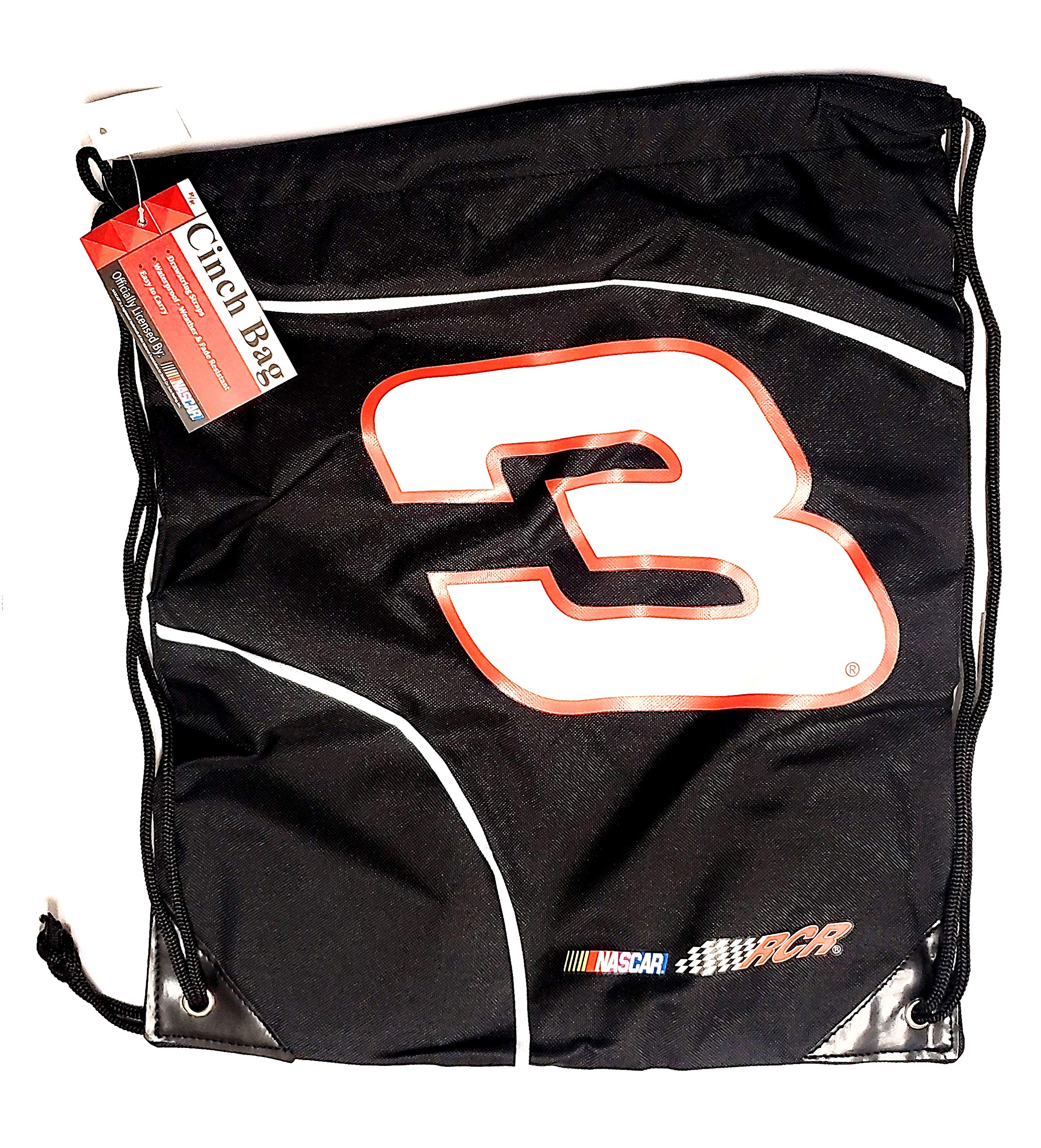 Dale Earnhardt Sr #3 Premium Cinch Bag Drawstring Backpack Senior Racing