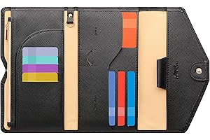 RFID Blocking Travel Passport Wallet