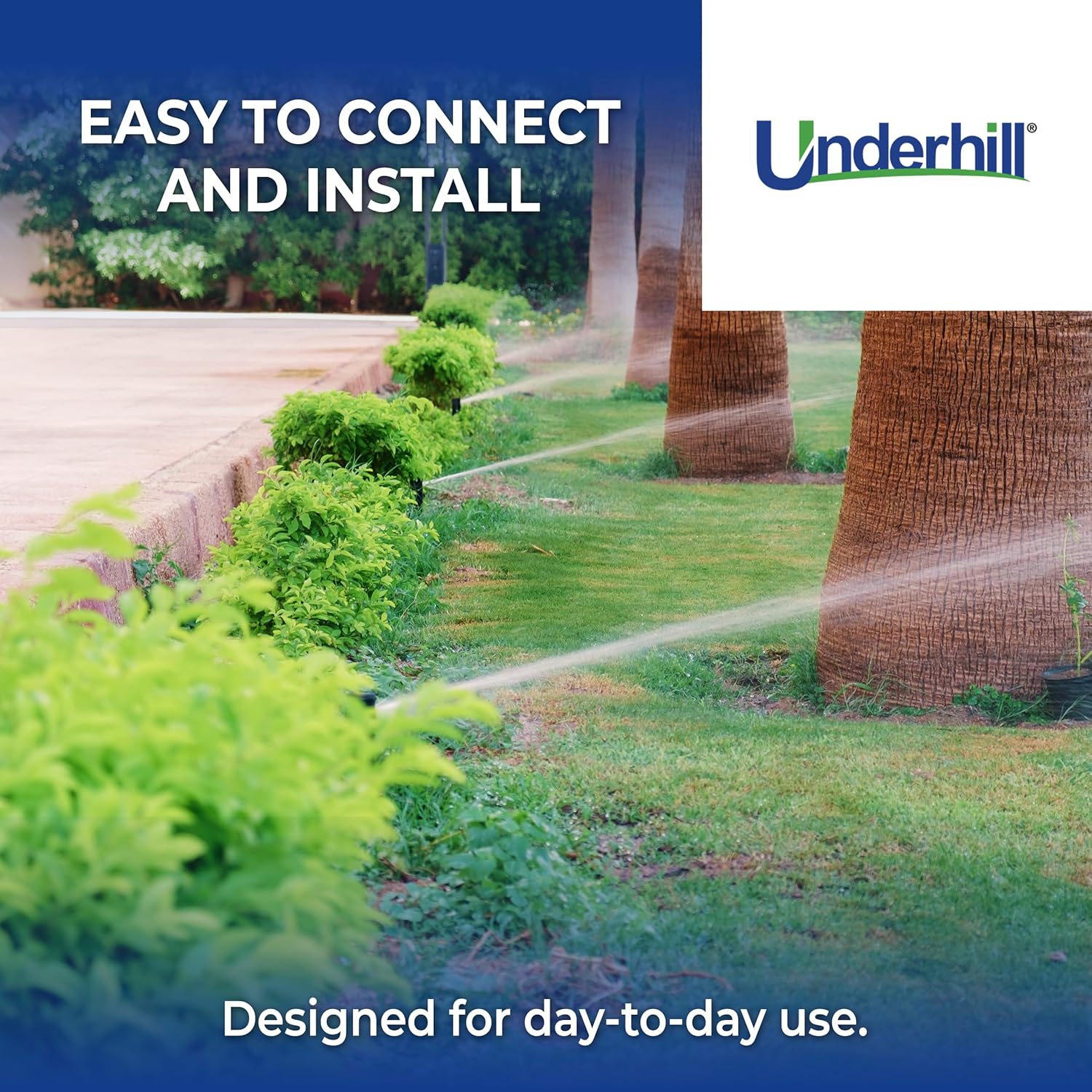 Underhill Pitot Tube Connection for Measuring Water Pressure on Sprinklers, Irrigation Systems, Outdoor Garden, Brass, HeadChecker, A-HCP