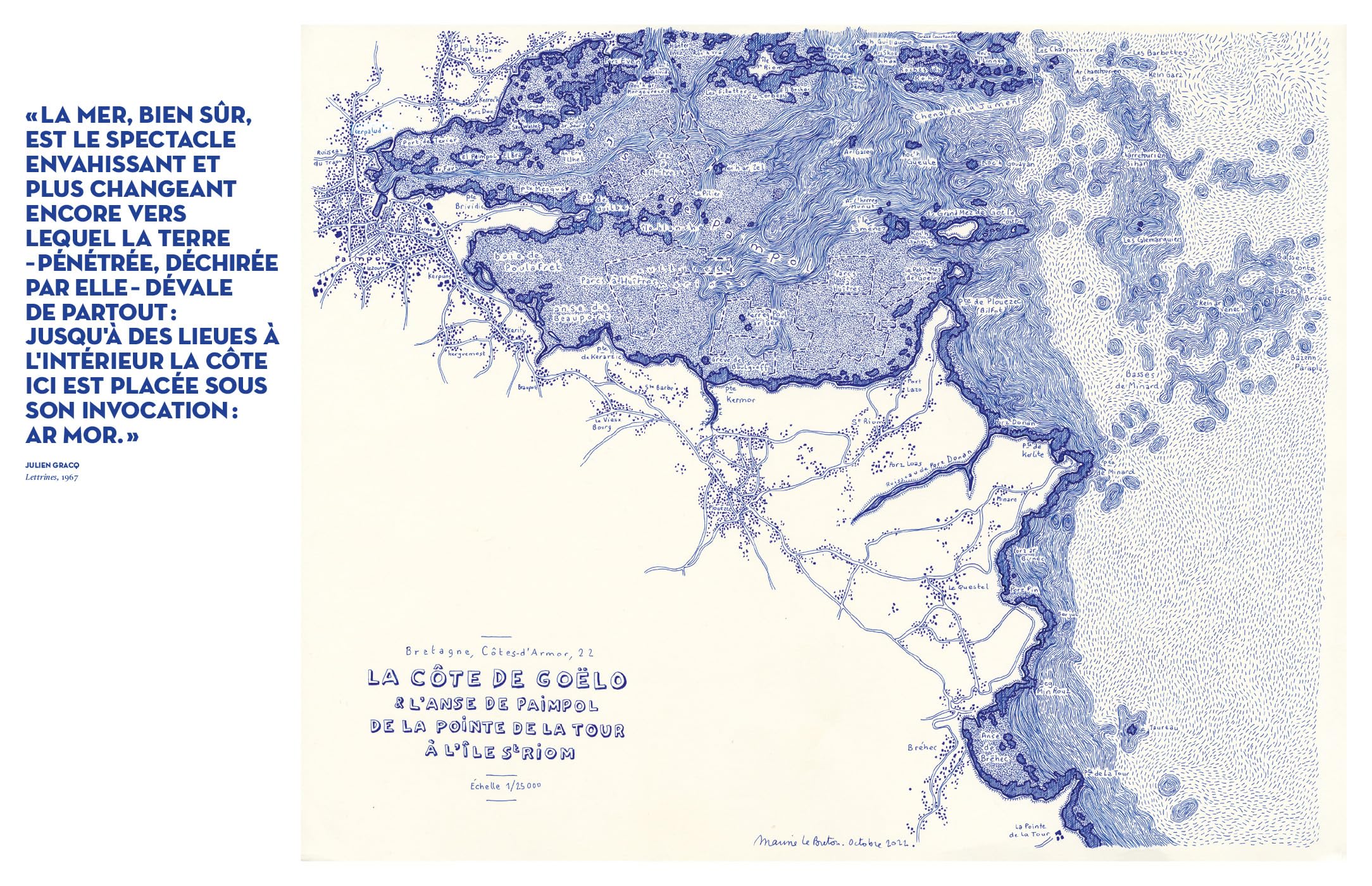 Cartes Marines: Poésie du littoral français en 130 cartes