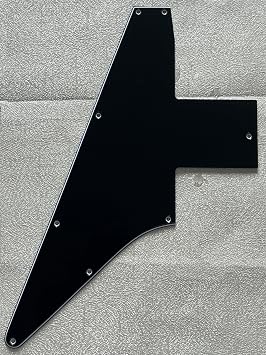 Pick Guard For Gibson Explorer 76 Reissue Blank Style Guitar Pickguard 3-Ply Black