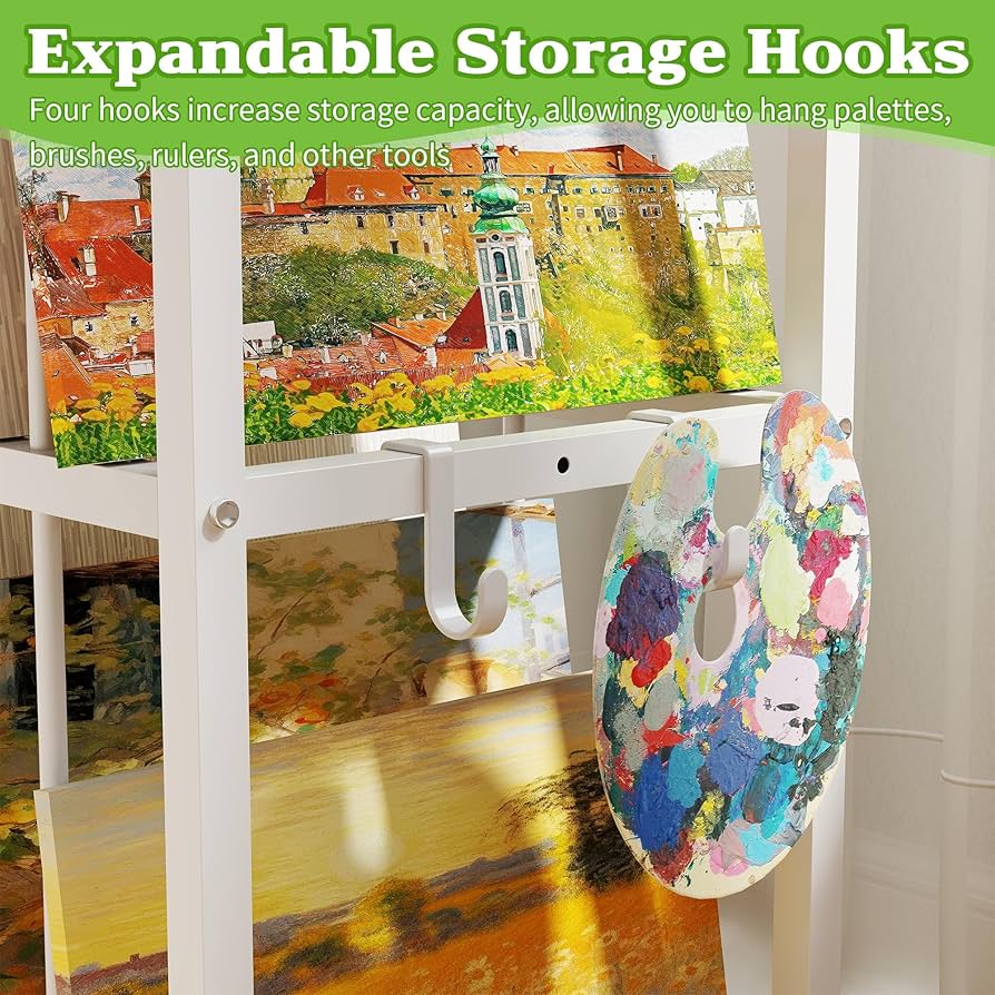 Amazon.co.jp: 大型アート収納ラック、ローリングアート
