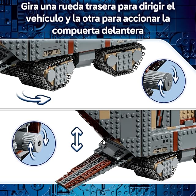 Foto 5 de 8 de LEGO® Star Wars TM Reptador de las Arenas del Exterior y Mudhorn 75453