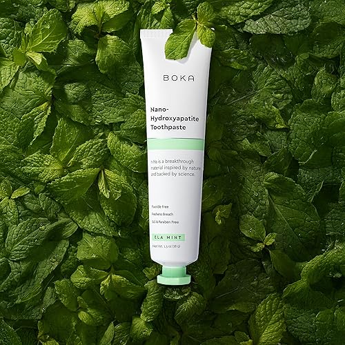 Miniatura 2 de Boka Pasta de dientes sin flúor, nanohidroxiapatita, remineralizante, dientes sensibles, blanqueamiento, cuidado bucal recomendado por dentistas