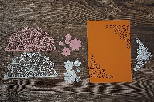 Miniatura 3 de Troqueles de corte de encaje europeos y troquelados de encaje para manualidades, año nuevo, boda, San Valentín, tarjetas de felicitación