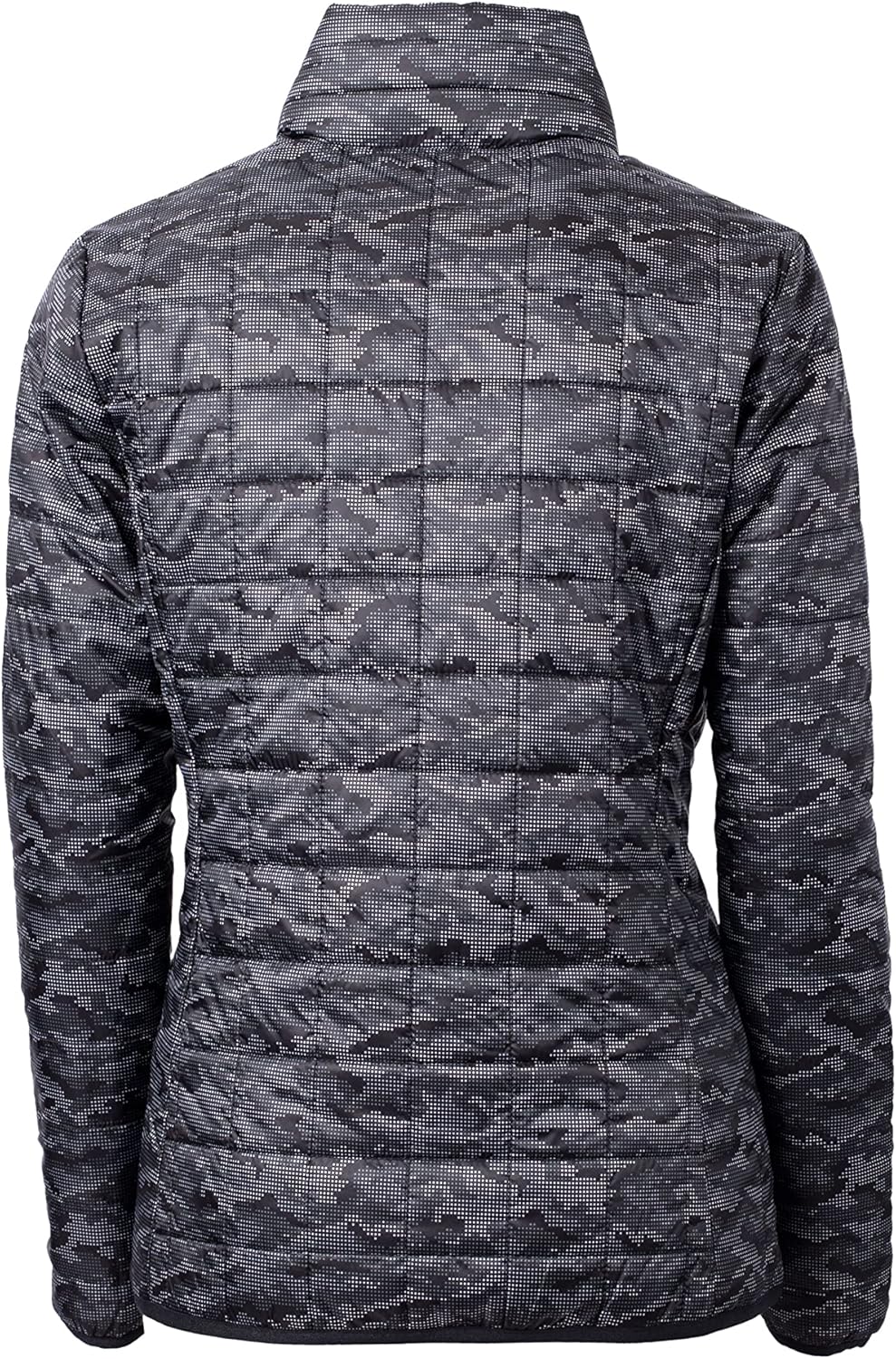 Cutter & Buck Rainier Primaloft Womens Eco Insulated Full Zip Printed Puffer Jacket - Image 4