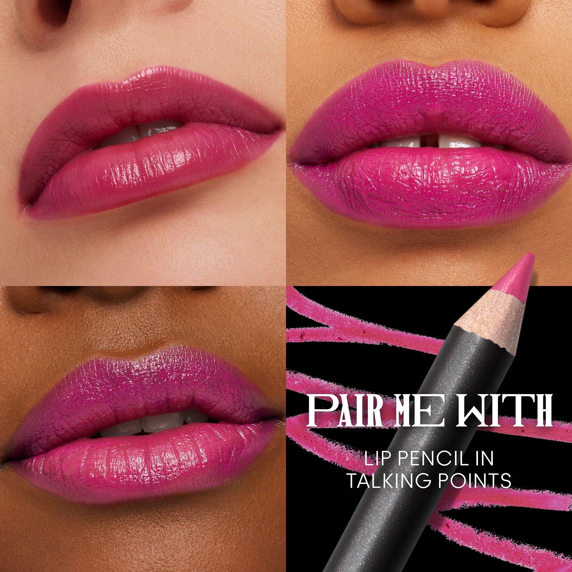 MAC M·A·Cximal Sleek Satin Lipstick, Popstar Pink, 0.12 oz