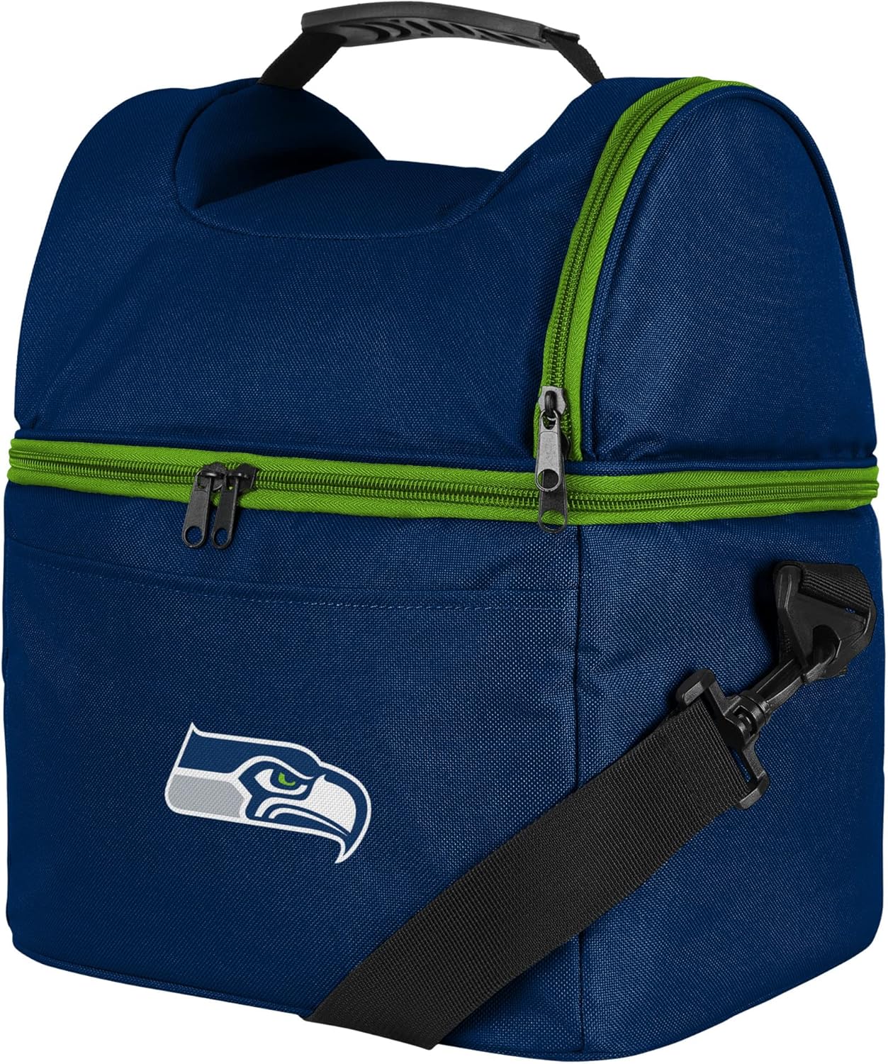 FOCO NFL Unisex-Adult NFL Team Logo Solid Double Compartment Cooler