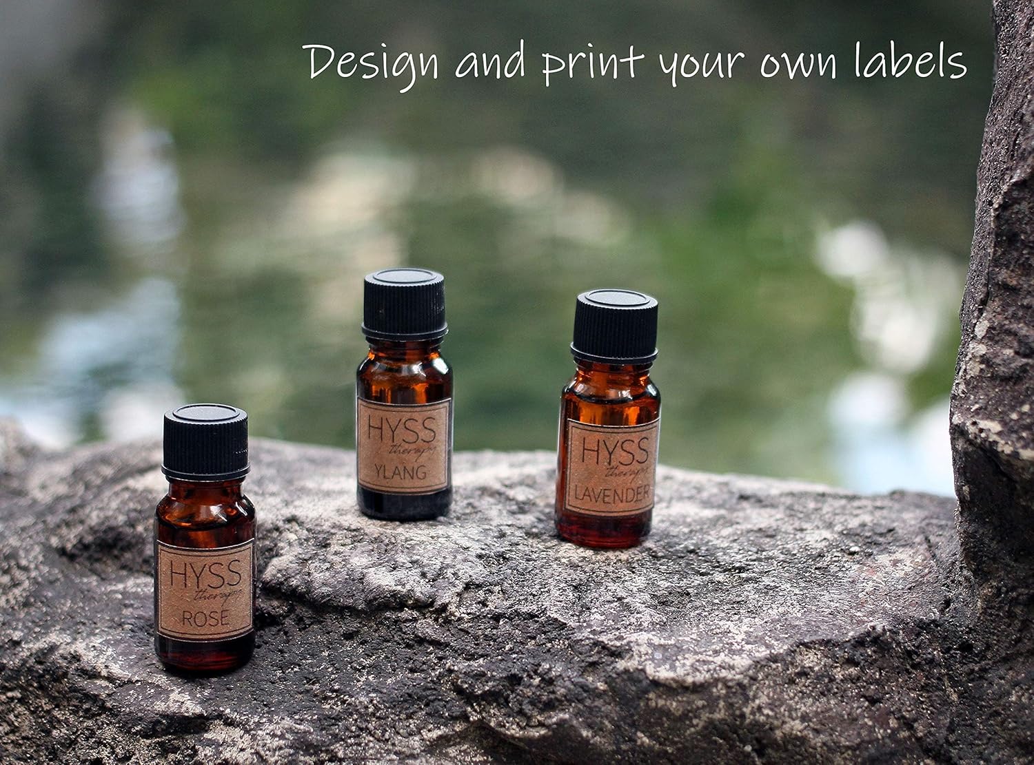 Arlig 2x1 Inch Waterproof Labels for Inkjet Printers Smudge-Proof, Oil-Proof Label for Bottles, Pantry, Lip Gloss, Jars, Food, and Essential Oils | 200 Labels (5 Letter Size Sheets, 40/Sheet) (Matte) - Image 8