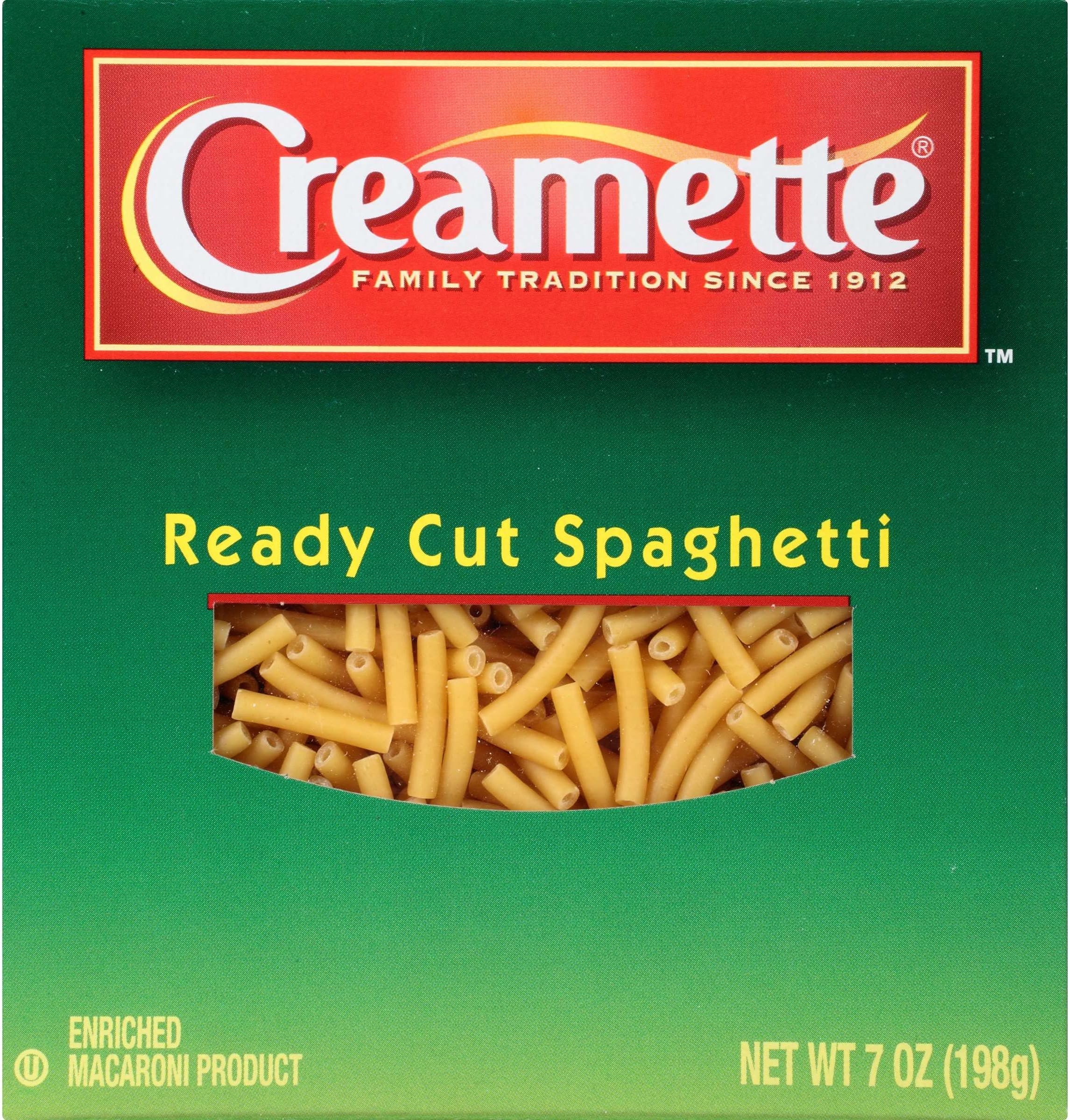 Creamette Ready Cut Spaghetti, 7 Ounce | 4 Count