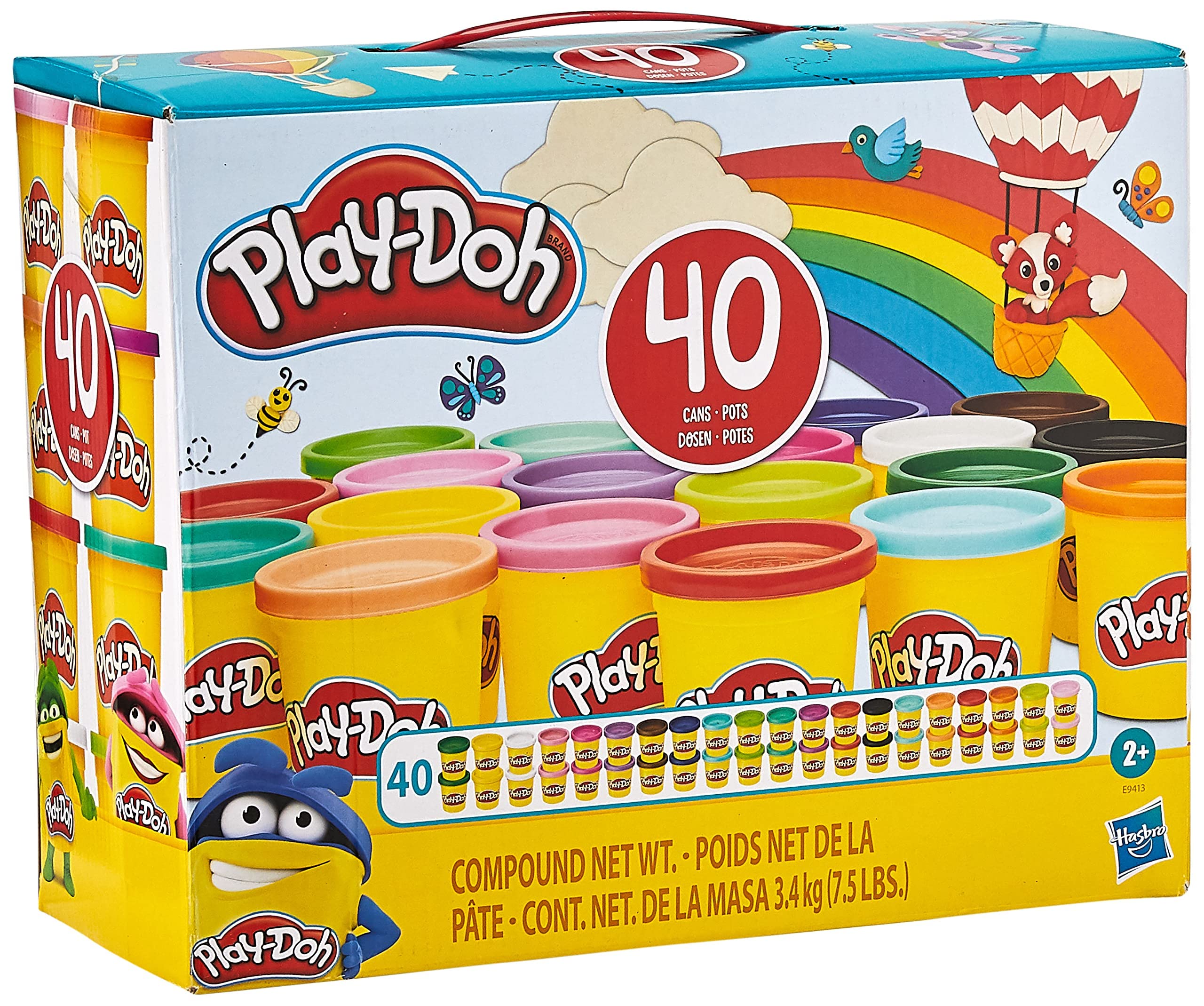 Play-Doh Hasbro 40 Pots, A2003908