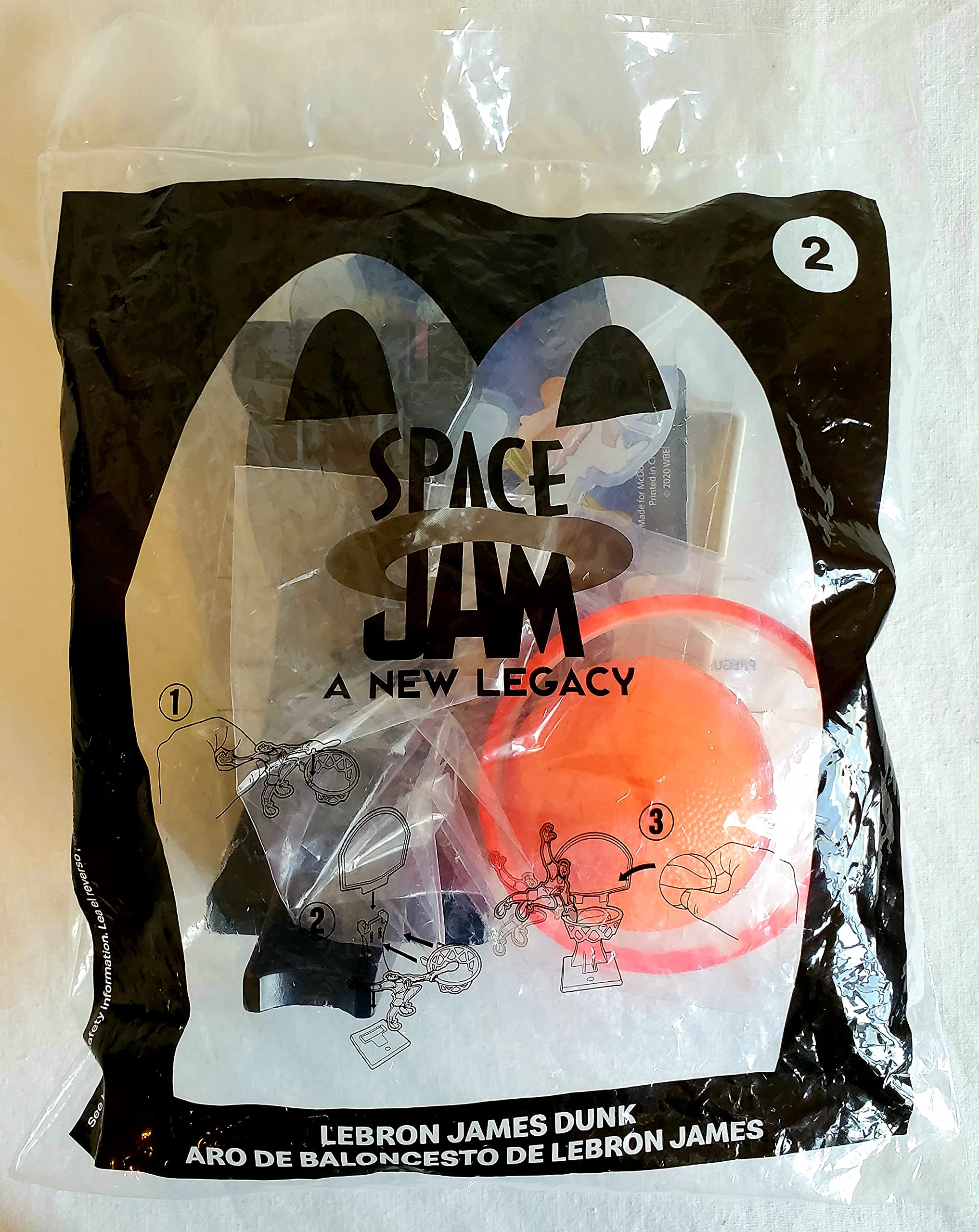 Space Jam 2021 Happy Meal Toy James Dunk #2