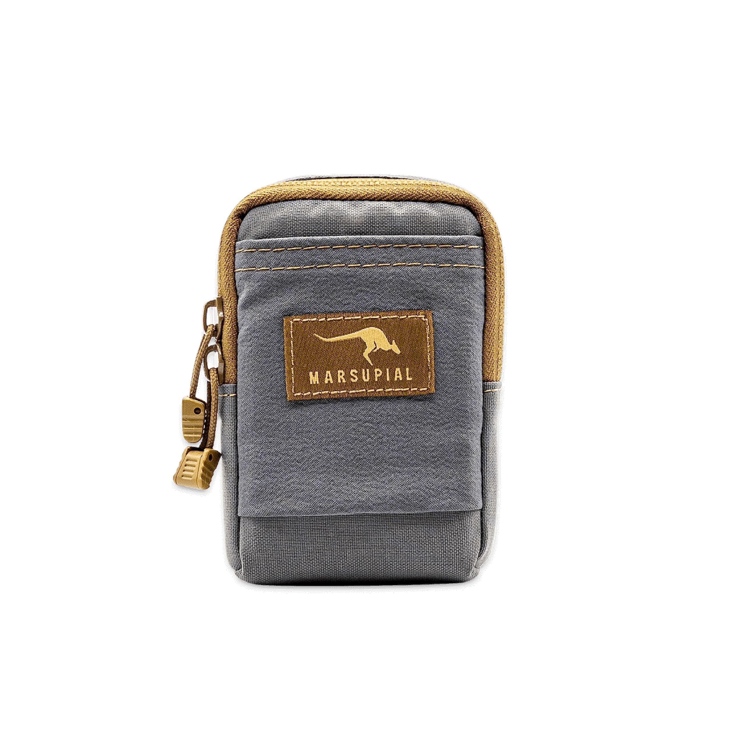 Marsupial Gear Zippered Pouch - Small Essentials Attachment for Binocular Pack with Ammo Loops and Call Storage