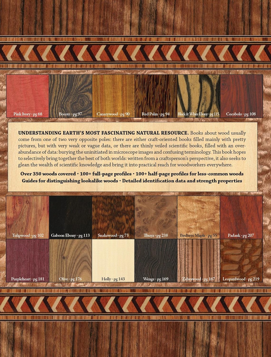 WOOD! Identifying and Using Hundreds of Woods Worldwide      Hardcover – October 10, 2015