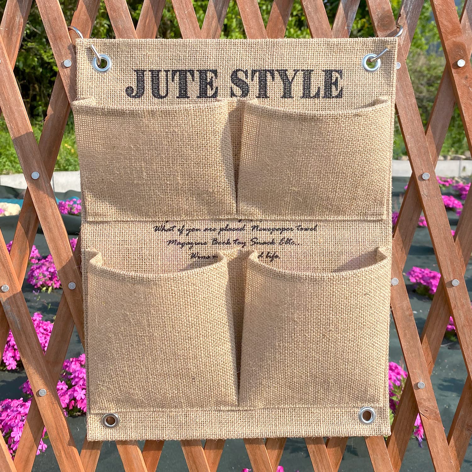 Amazon.co.jp: アストロ 園芸用 ウォールポケット 2段4ポケット