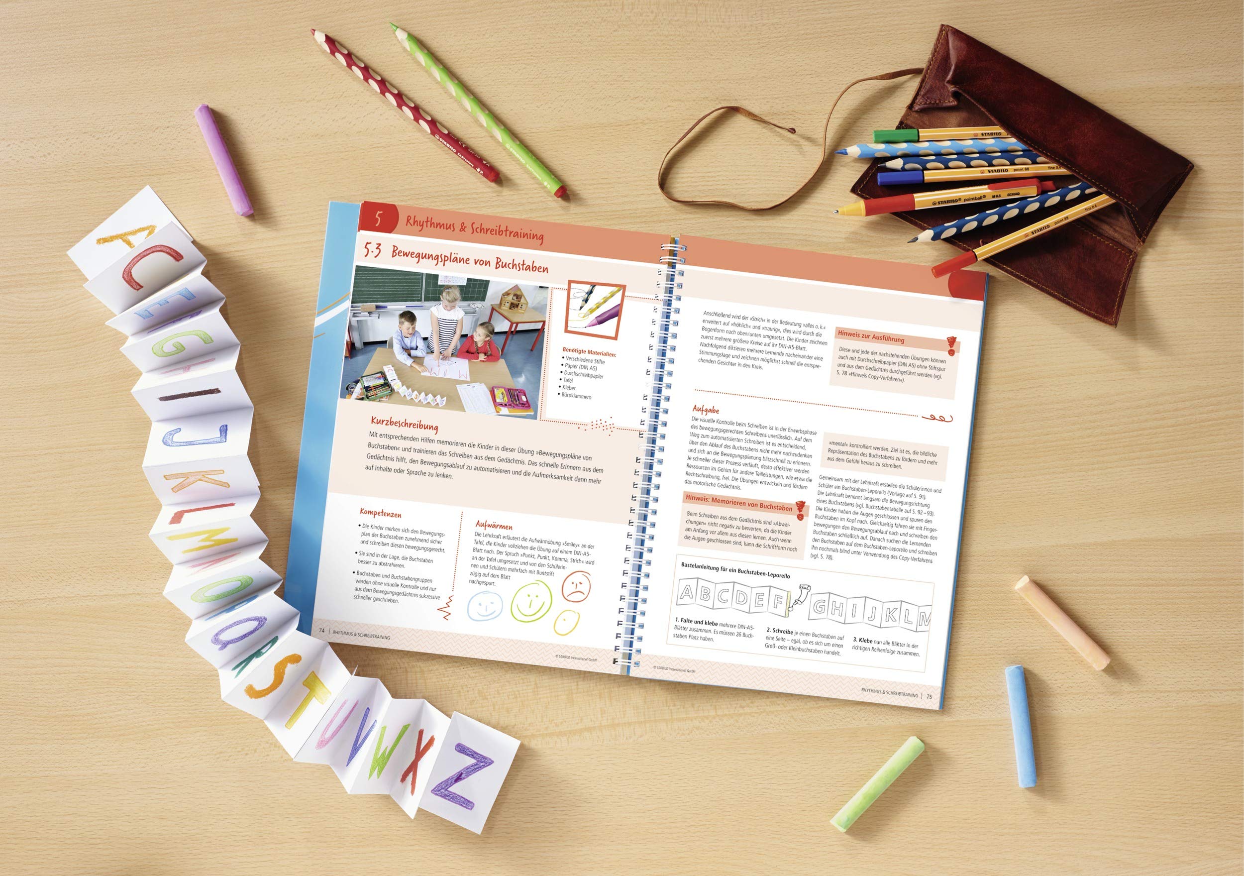 STABILO - Schreibmotorik Praxisbuch für Kinder in der 1./2. Klasse - Schreiben lernen leicht gemacht (Praxisbuch Bundle: Schreibförderung Vorschule & ... zur Ergänzung des Schreibunterrichts