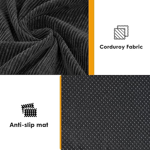 Miniatura 6 de Sofá cama plegable, silla convertible con soporte de espalda, silla de salón multifuncional, sofá de pana de un solo piso para espacios pequeños,