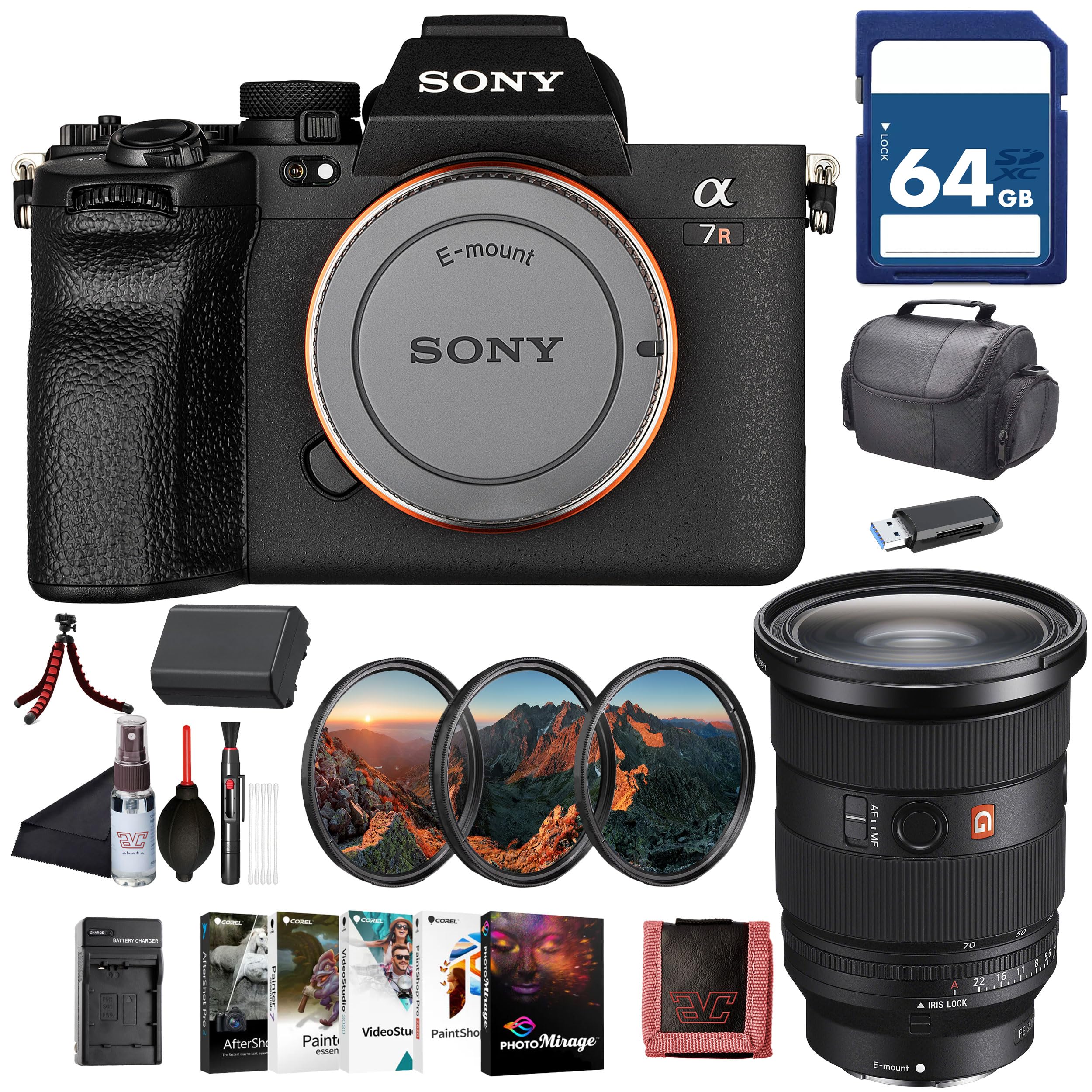 Amazon | ソニー α 7R V ミラーレスカメラボディ (ILCE-7RM5/B) – 61MP