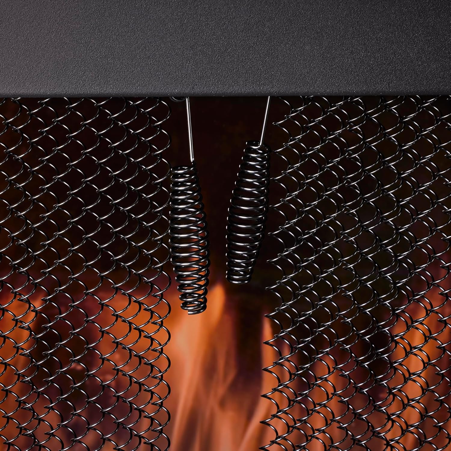 UniFlame, C-6820, 48 in. x 20 in. Fireplace Spark Screen, Rod Kit Not Included