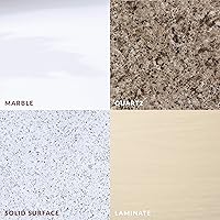 Vista 3 de HOPE'S Perfect - Limpiador y pulidor de encimeras – Spray de limpieza multisuperficie sin rayas – Spray de cocina para granito, cuarzo, mármol